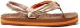 Reef Kids Ahi Wild teenslippers met hielbandje bruin goud Meisjes EVA 22 - Thumbnail 4