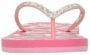 Reef Kids Stargazer Prints teenslippers met glitters zilver roze Meisjes Rubber 36 - Thumbnail 3