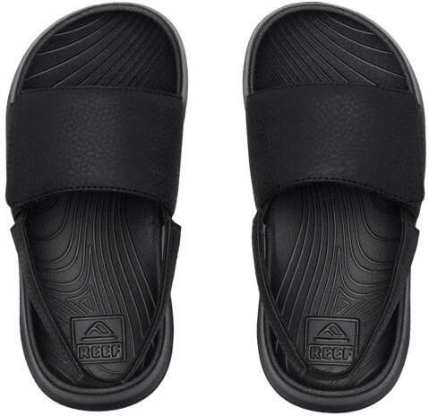 Reef slippers met hielbandje zwart Jongens Polyurethaan