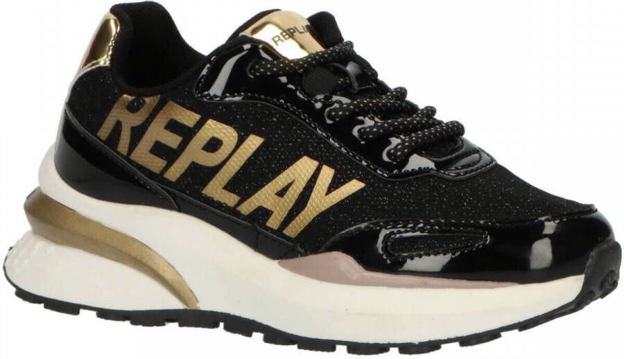 Replay Athena Jr 2 Meisjes Sneaker Zwart - Foto 6