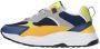 Replay Merak Jr sneakers blauw geel Jongens Imitatieleer Meerkleurig 37 - Thumbnail 2