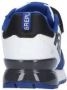 Replay Shoot Jr suède sneakers blauw wit Jongens Suede Meerkleurig 38 - Thumbnail 3