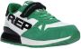 Replay Shoot Jr suède sneakers groen wit Jongens Suede Meerkleurig 32 - Thumbnail 4