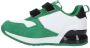 Replay Shoot kid suède sneakers groen wit Suede Meerkleurig 25 - Thumbnail 4