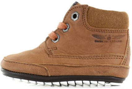 Shoesme BABY-PROOF Smart leren babyschoenen cognac Bruin Leer 22