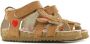 Shoesme BI21S092-A leren sandalen cognac Bruin Meisjes Leer Hartjes 28 - Thumbnail 3