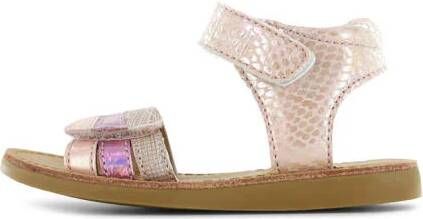 Shoesme CS24S006-A leren sandalen roze multi Meisjes Leer Meerkleurig 20 - Foto 3