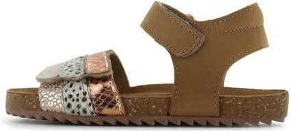 Shoesme leren sandalen bruin Meisjes Leer Meerkleurig 26
