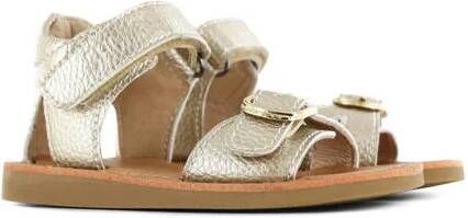 Shoesme leren sandalen goud metallic Meisjes Leer All over print 24