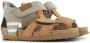 Shoesme leren sandalen grijs cognac Bruin Jongens Leer Meerkleurig 21 - Thumbnail 4