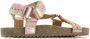 Shoesme leren sandalen met kraaltjes roze metallic Meisjes Leer All over print 22 - Thumbnail 3