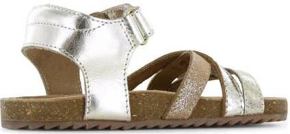 Shoesme leren sandalen goud Meisjes Leer Meerkleurig 26