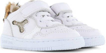 Shoesme leren sneakers wit Meisjes Leer Meerkleurig 20 - Foto 4