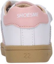 Shoesme leren sneakers wit roze Meisjes Leer Meerkleurig 19