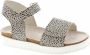 Shoesme RA22S068-A leren sandalen met dierenprint beige Meisjes Leer Dierenprint 26 - Thumbnail 2