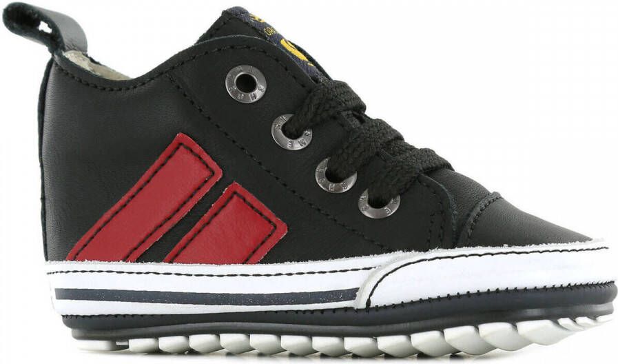 Shoesme BP21W028-D leren babyschoenen zwart rood Meisjes Leer Meerkleurig 19 - Foto 2
