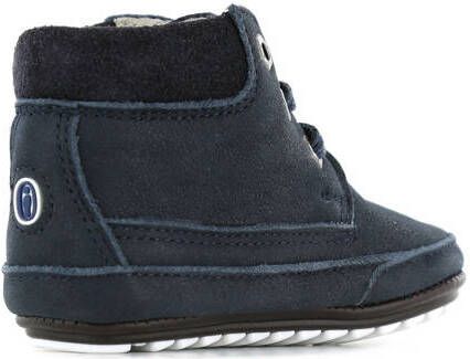Shoesme BP20W034-B leren babyschoenen donkerblauw Leer 19