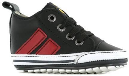 Shoesme BP21W028-D leren babyschoenen zwart rood Meisjes Leer Meerkleurig 21 - Foto 2