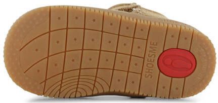 Shoesme Cognac Bootie Met Fluffy Voering Laarzen Kinderen Unisex Cognac Lammy - Foto 7