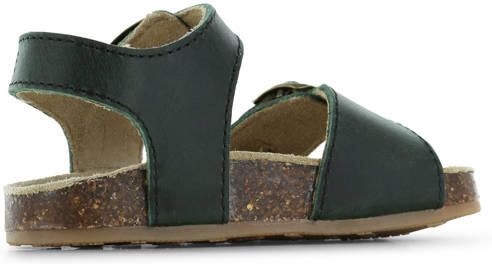 Shoesme leren sandalen donkergroen Jongens Leer - Foto 2
