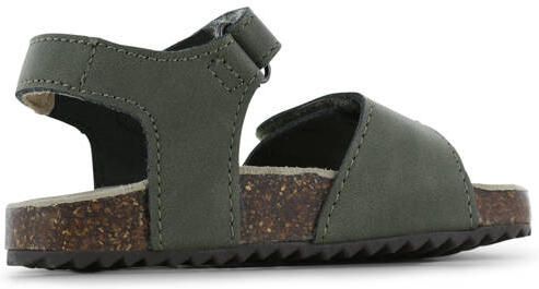 Shoesme leren sandalen donkergroen Jongens Leer - Foto 3