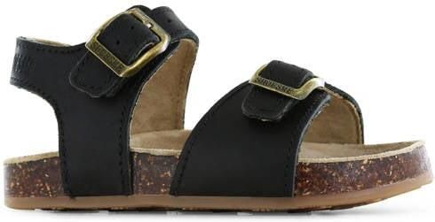 Shoesme leren sandalen zwart Jongens Leer