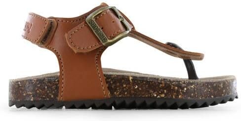 Shoesme sandalen cognac bruin Jongens Imitatieleer