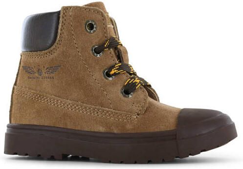 Shoesme suède enkelboots cognac Bruin Enkelboot van