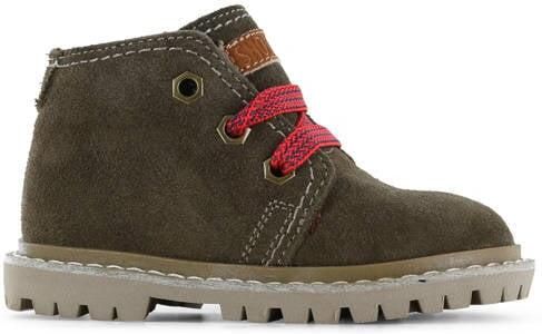 Shoesme suède enkelboots olijfgroen Enkelboot van - Foto 6