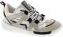 Shoesme RF22S032 Grijs Zwart Run Flex Sneaker - Thumbnail 2