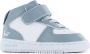 Shoesme Baby Babysneakers Jongens Blue White Orange Leer - Thumbnail 5