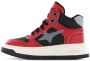 Shoesme sneakers zwart rood Jongens Imitatieleer Meerkleurig 32 - Thumbnail 3