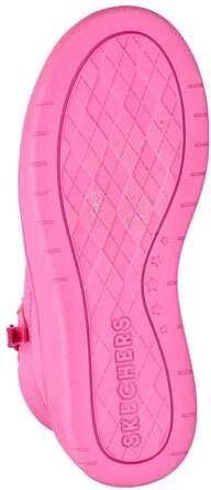 Skechers Court High sneakers roze Meisjes Imitatieleer Effen 29