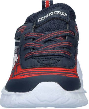 Skechers Magna Lights sneakers met lichtjes donkerblauw Jongens Textiel 22