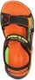 Skechers S-Slights Creature of Splash sandalen met lampjes zwart oranje Jongens Imitatieleer 27 - Thumbnail 2