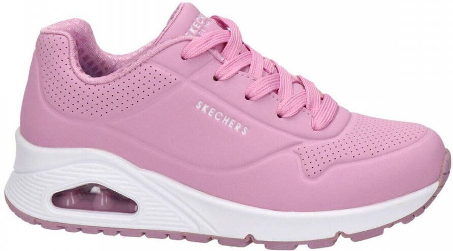 Skechers Uno sneakers roze Imitatieleer 34 - Foto 18