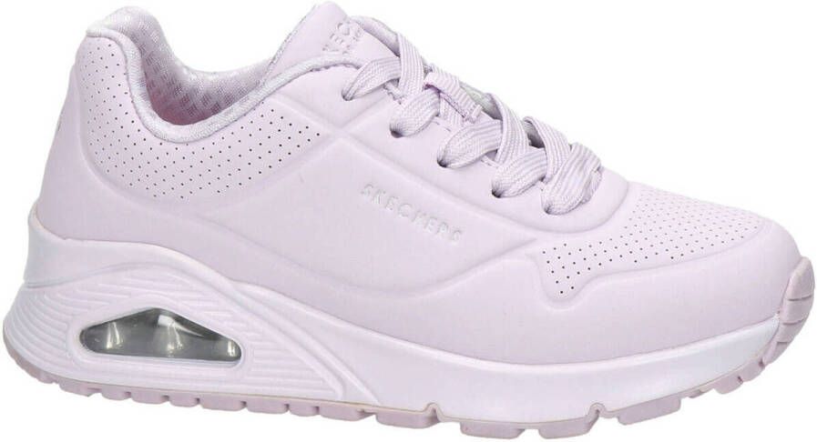 Skechers sneakers lila Paars Meisjes Imitatieleer Effen 29 - Foto 6