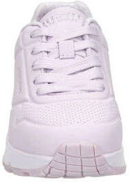 Skechers sneakers lila Paars Meisjes Imitatieleer Effen 29