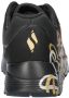 Skechers Uno Lite sneakers zwart Meisjes Imitatieleer All over print 29 - Thumbnail 5