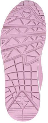 Skechers Uno sneakers roze Meisjes Imitatieleer 32