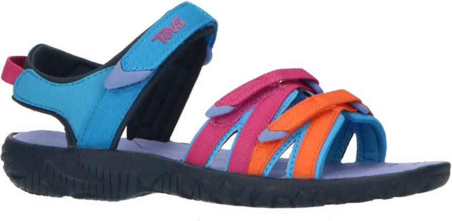 Teva Schoolkind sandalen blauw oranje roze Meisjes Polyester Meerkleurig 29 30 - Foto 12