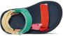 Teva T HURRICANE XLT 2 Unisex Sandalen Roze Blauw Groen - Thumbnail 6