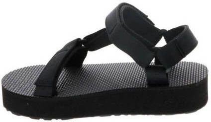Teva sandalen zwart Meisjes Textiel Meerkleurig 29 30