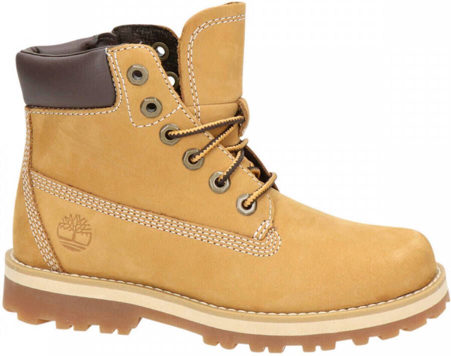 Timberland Courma Kid Traditional 6 Inch Veterboots Laarzen Met Veters Camel - Foto 14
