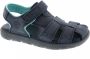 Timberland Nubble Leather Fisherman Sanda Sandalen Jongens Blauw - Thumbnail 2