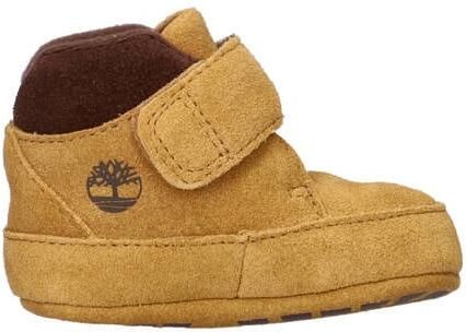 Timberland Crib Bootie suède baby schoenen camel Bruin Meerkleurig