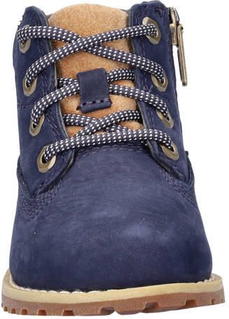 Timberland Pokey Pine suede enkelboots donkerblauw Nubuck - Foto 2