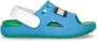 Tommy Hilfiger badslippers met hielbandje blauw Rubber 22 - Thumbnail 2