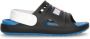 Tommy Hilfiger badslippers met hielbandje zwart Rubber 28 - Thumbnail 2