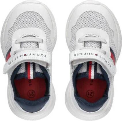 Tommy Hilfiger chunky sneakers wit Jongens Imitatieleer Meerkleurig 22